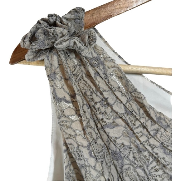 Spiegel Jasmine Jumpsuit in Ivory/Silver NWT - Picture 2 of 8